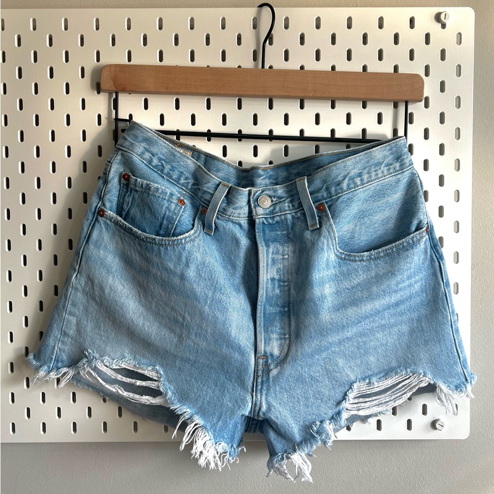 LEVI'S 501 ORIGINAL FIT HIGH RISE WOMEN'S SHORTS